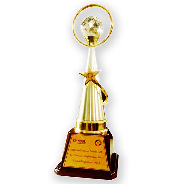 NSDL Star Performer Award 2014 - Alankit
