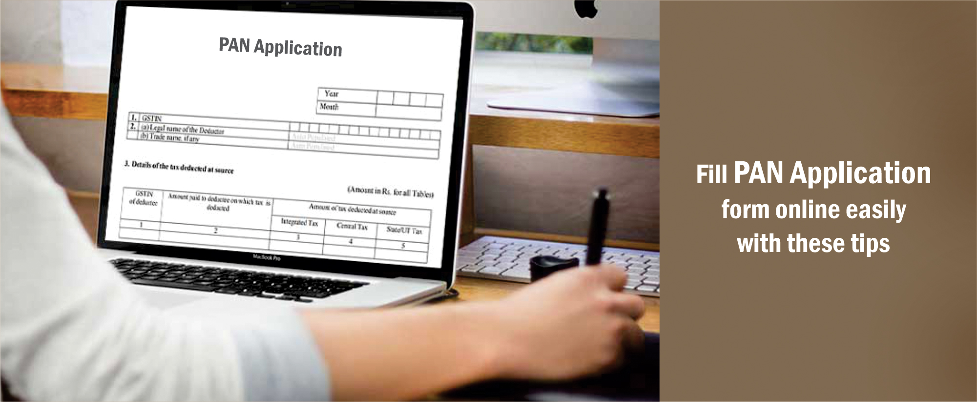 Fill PAN Application Form